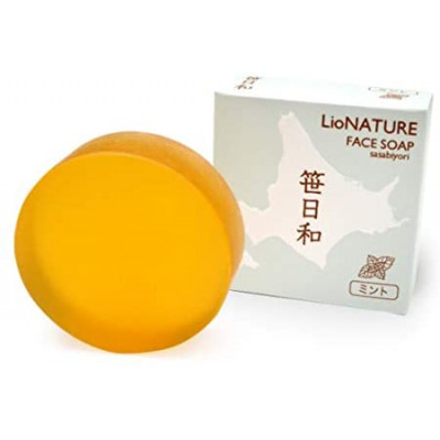 Натуральное мыло для лица с ароматом мяты «LioNature sasboyori», 70 гр